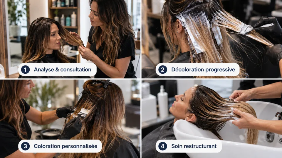 Ombre hair en été : avantages, technique et entretien