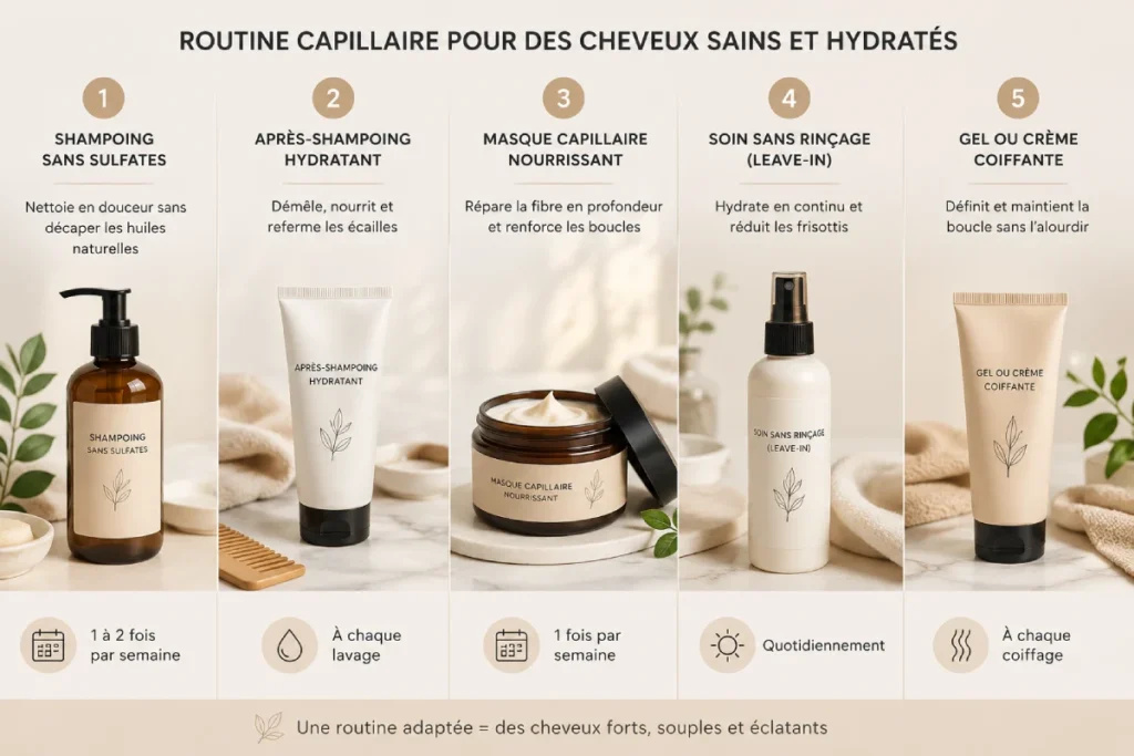Entretenir ses cheveux bouclés : routine, produits et conseils de coiffeur